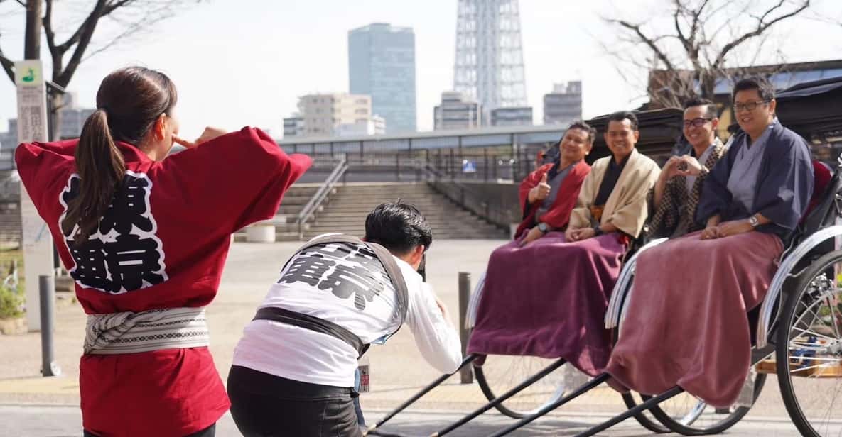 Tokyo: Asakusa tour by rickshaw - Your 10-minute route: Senso-ji area and Kaminarimon photo moments