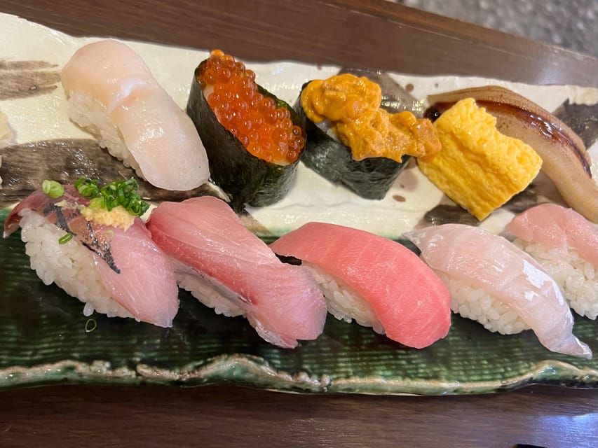 Tokyo: Authentic Food Tour in Ginza and Shimbashi - What you’ll actually eat: dishes plus traditional desserts