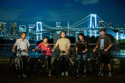 Tokyo Bay Area: Sunset Night View 3h E-bike Guided Bike Tour - The ride starts at Compassbike near the fish market neighborhood