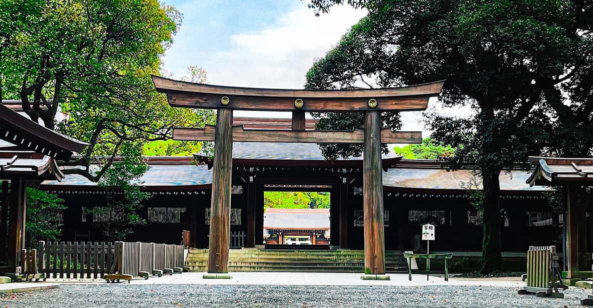Tokyo: City Tour B - Starting at Yoyogi Park: Meiji Shrine first, before the crowds hit you