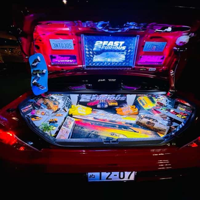 Tokyo: Daikoku Car Meet Experience on a JDM TUNED SPORTS CAR - Key moments at a glance