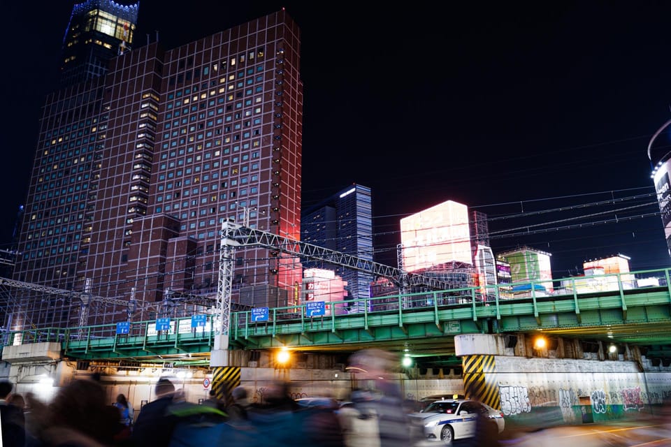 Tokyo: Dark Side of Tokyo Shinjuku Red Light Walking Tour - The first stretch: 10 minutes that set up your night vision