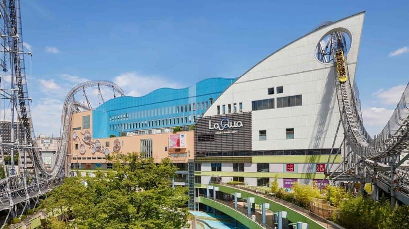 Tokyo Dome City Attractions 5-Ride Ticket - LaQua’s Spas and Dining: The Smart Way to Balance Your Day