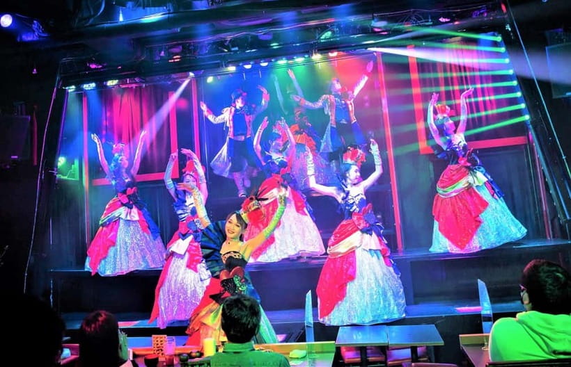 Tokyo GINZA: KONPARU Japanese Cabaret Show with Drink - Finding the Theater: Organic Market Fleur, Basement Level