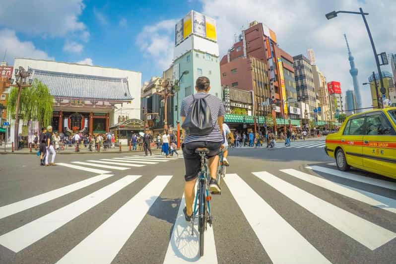 Tokyo: Hidden Gems Guided Bike Tour with Lunch - Meeting point and bike basics at Asakusabashi Station