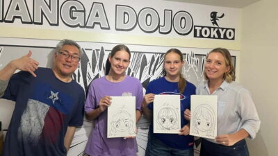 Tokyo/Ikebukuro Manga lesson by acitive pro-Manga artists - Choose the Right Course Level (Beginner, Intermediate, Advanced)