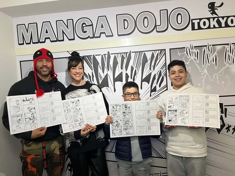 Tokyo/Ikebukuro Manga lesson by acitive pro-Manga artists - The Tools Matter: G Pen, Screen Tone, and Manga Paper
