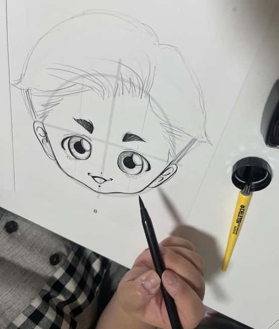 Tokyo/Ikebukuro Manga lesson by acitive pro-Manga artists - Creating Original Characters and a Short Comic (Yes, You’ll Draw)