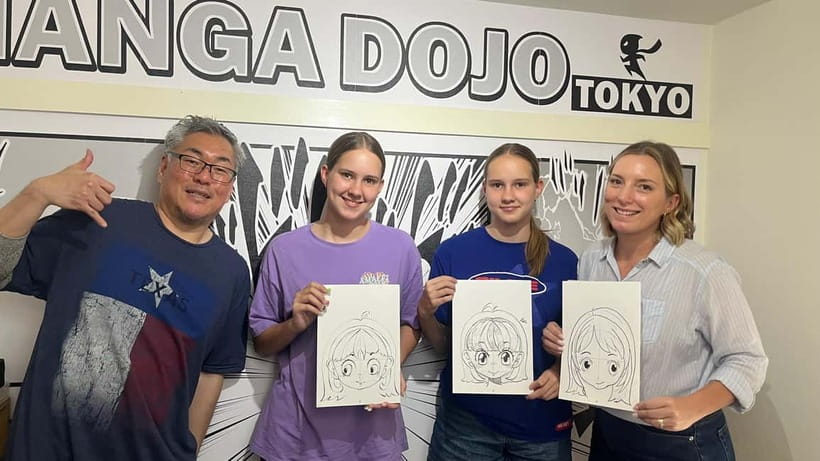 Tokyo/Ikebukuro Manga lesson by acitive pro-Manga artists - Choose the Right Course Level (Beginner, Intermediate, Advanced)