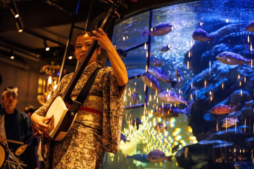 Tokyo: Japanese Experiece Dinner with Diving Ama Performance - Key points at a glance