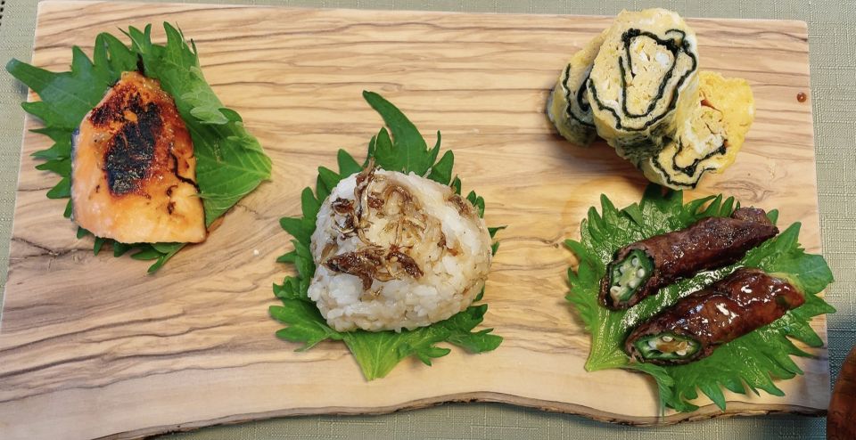 Tokyo: Japanese Home-style Cooking Class with Meal - The Class Menu: Dashi Stock, Saikyo-Yaki Fish, Rice Ball, and Miso Soup