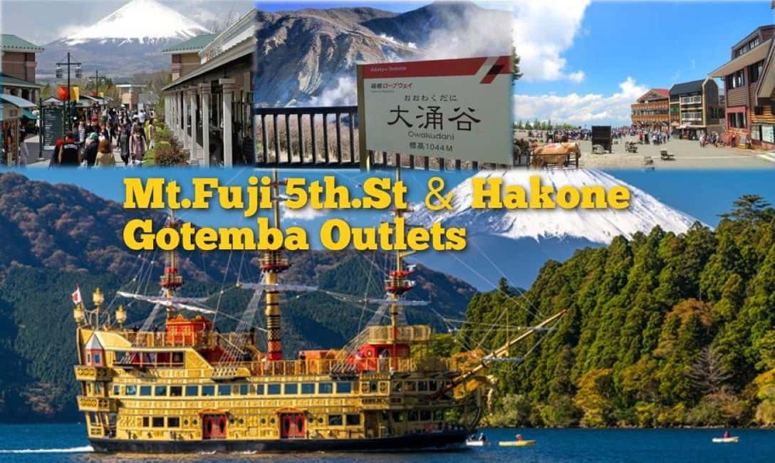Tokyo: Mount Fuji, Gotemba & Hakone Day Trip by Luxury Bus - Key points before you go