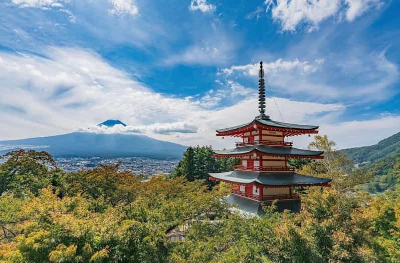 Tokyo: Mount Fuji & Hakone Private Customized Full Day Tour - Chureito Pagoda and Arakurayama Sengen Park: the Fuji frame everyone comes for
