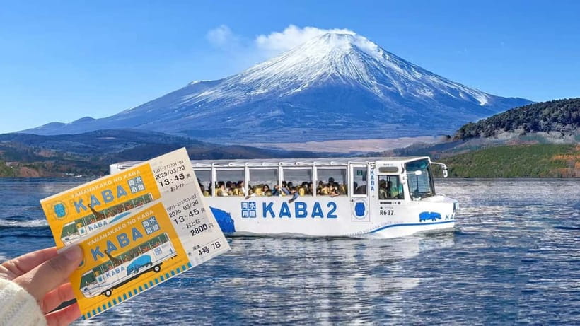 Tokyo: Mount Fuji Views and KABA Amphibious Bus Day Tour - From Tokyo to Kawaguchiko: the easy start that sets the tone