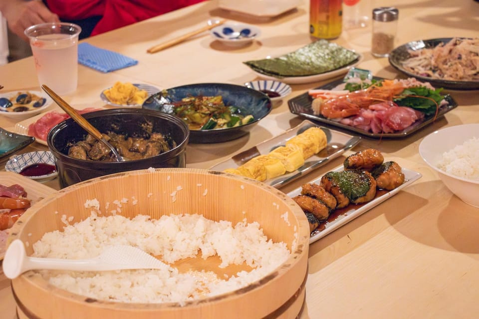 Tokyo: Night Cooking Class: 5 Home-Cooked Japanese Dishes - Getting to the class: Iriya Station after dark, minus the stress