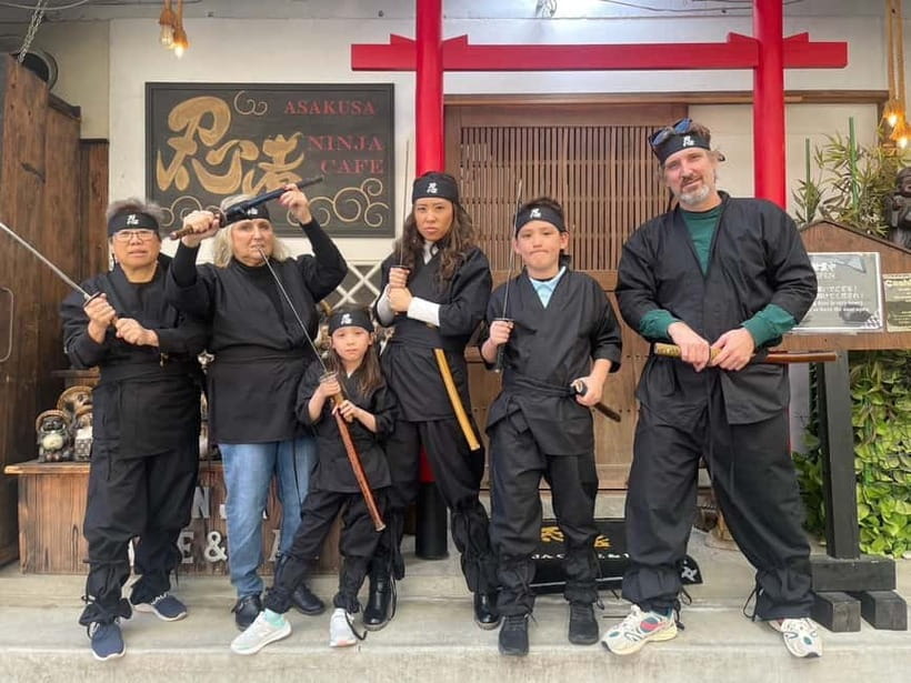 Tokyo: Ninja Experience Cafe Asakusa - Where the red torii gate sets the tone in Asakusa