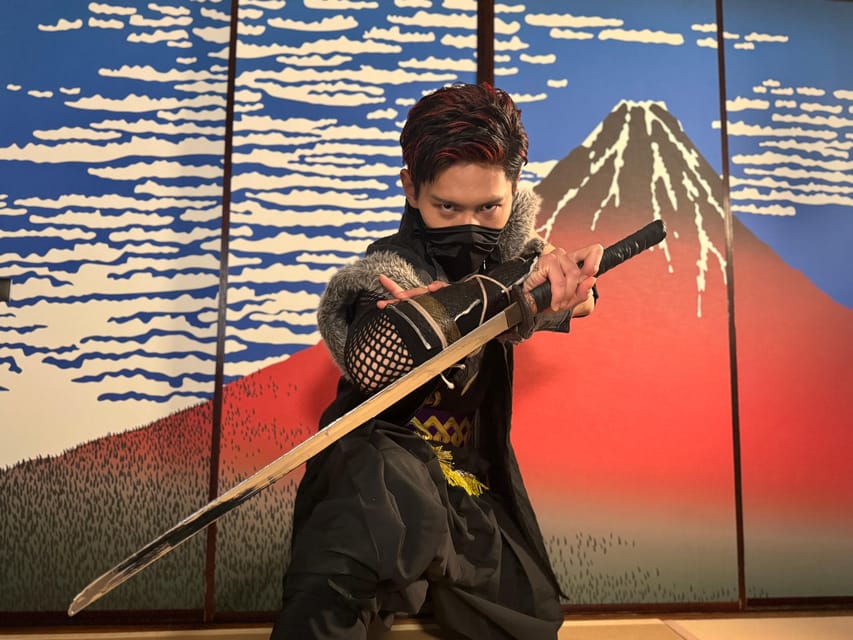 Tokyo: Ninja Sword Fighting Experience - A Ninja-Sword Workshop Near Tokyo Station