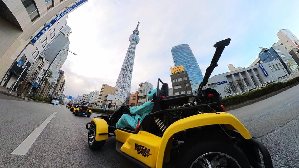 Tokyo Oldtown: Historic Landmarks Go Kart Tour (100 Minutes) - Safety and guide communication: how the tour keeps control in real traffic
