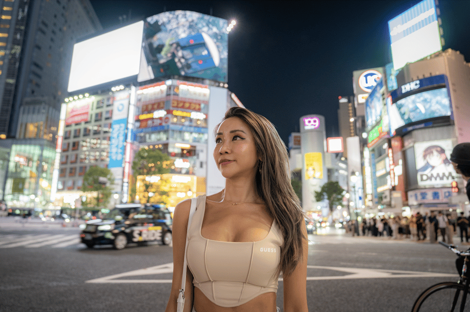 Tokyo Portrait Tour with a Professional Photographer - Shibuya: portrait photos without losing the Tokyo feeling