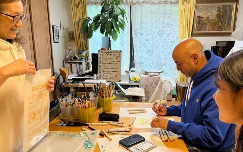 Tokyo: Private Manga Drawing Class with Professional Artist - Picking Your Difficulty Level (and Actually Finishing Something)