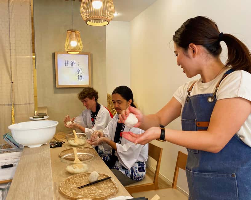Tokyo: Rice Ball Making Class - Fillings Matter: Salmon, Pickled Plum, and Tuna-Mayo