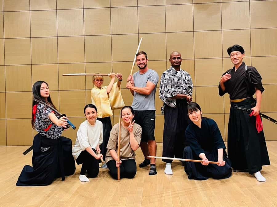 Tokyo: Samurai Experience with a real sword - McDonald’s Meeting Point and Your 20-Minute Start Plan