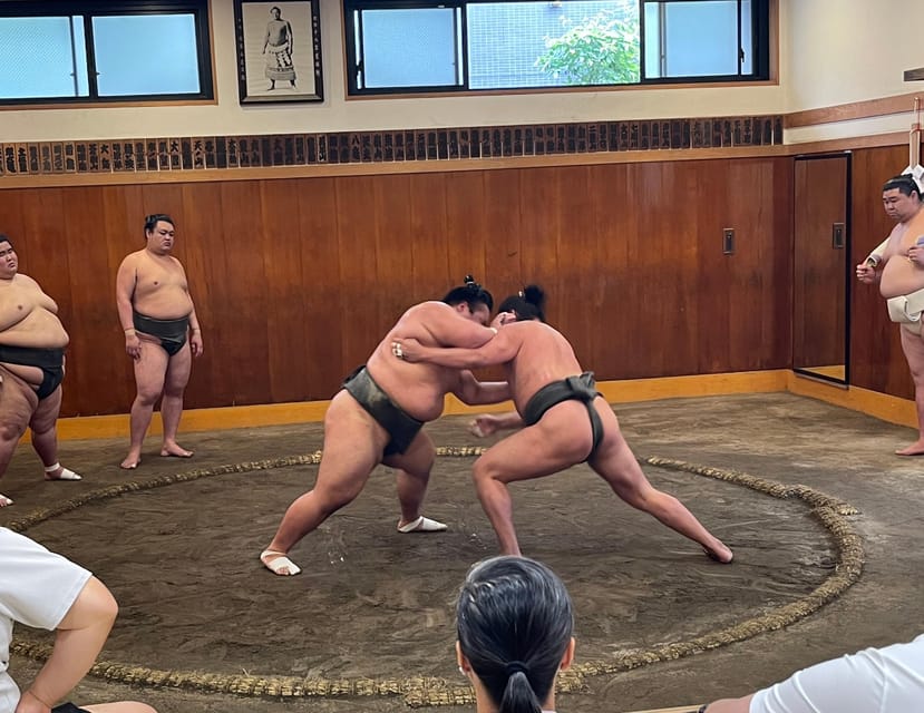 Tokyo: Sumo Morning Practice with Photo Banzuke and Guide - Meeting at Kiyosumi-shirakawa Exit B1 (And Why Being Late Matters)