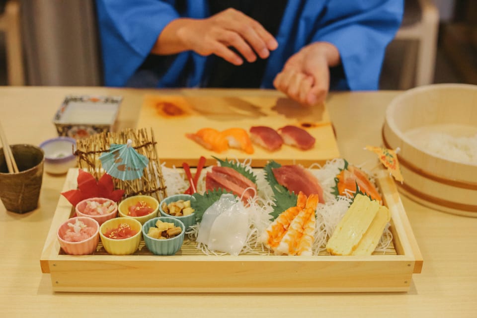 Tokyo: Sushi Making Class in a Happi Coat near a Famous Spot - Tuna and Salmon Nigiri: What You’ll Be Able to Repeat at Home