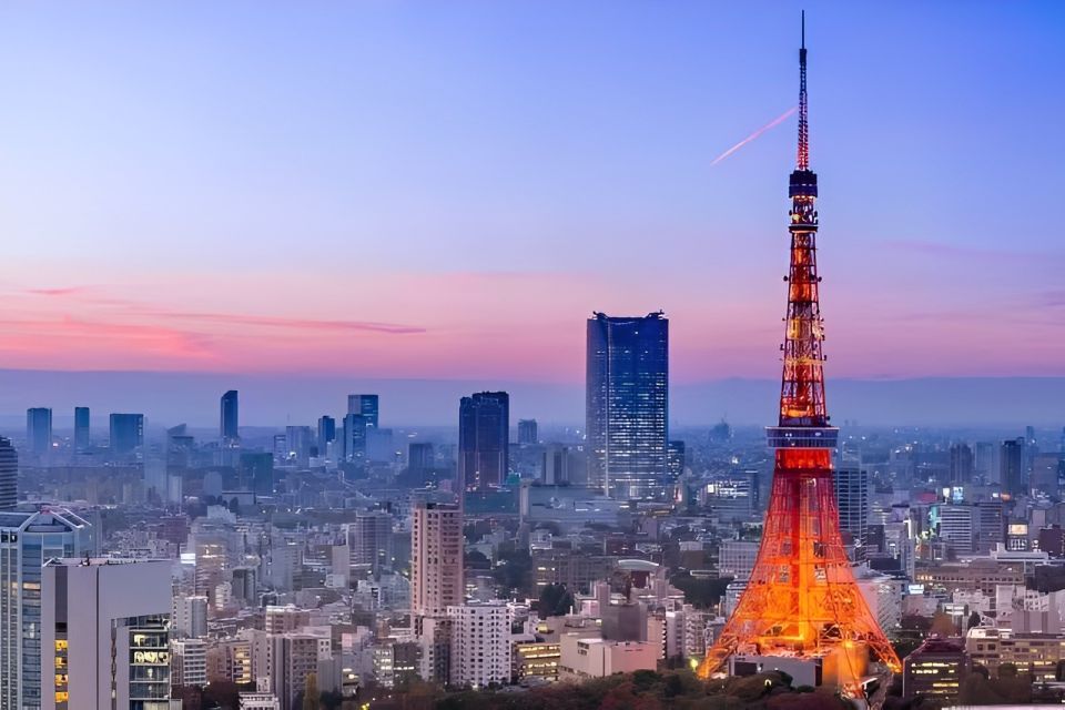 Tokyo Tower: Entry Ticket & Private Hotel Pickup Service - Tokyo Tower: 333 meters of city views and broadcast history