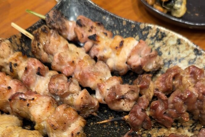 Tokyo tower Private Walking Tour and Night food tour : 6:00pm - Izakaya yakitori dinner: eating where the evening rhythm happens