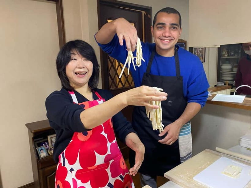 Tokyo: Traditional foot-kneaded Udon noodles class - Musashino: West Tokyo’s Udon Roots in a Real Home Kitchen