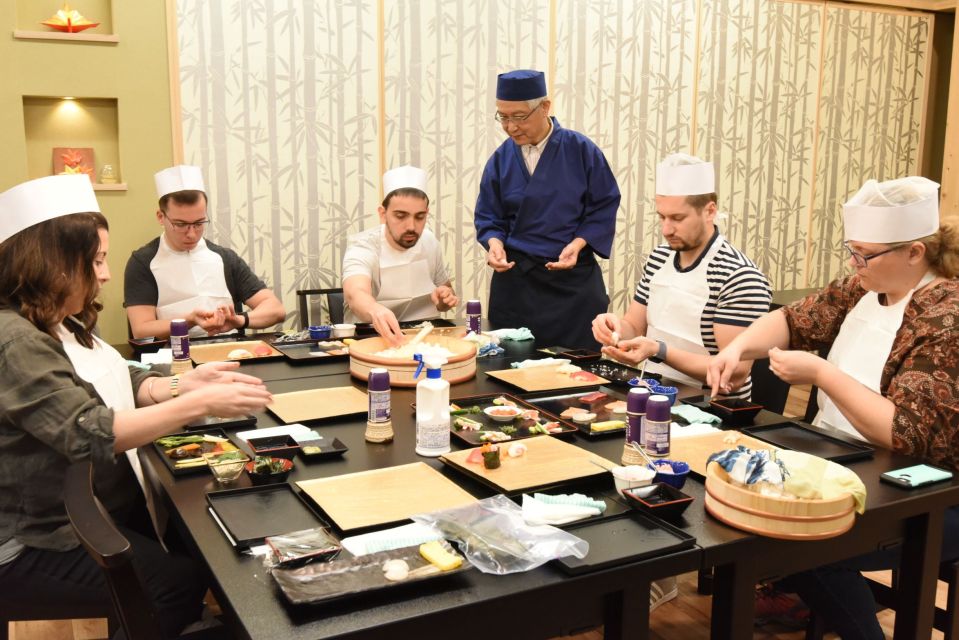 Tokyo: Tsukiji Market Guided Tour & Sushi-Making Experience - Meeting Point at Tsukiji Hongwanji Temple: Easy Start, Clear Directions