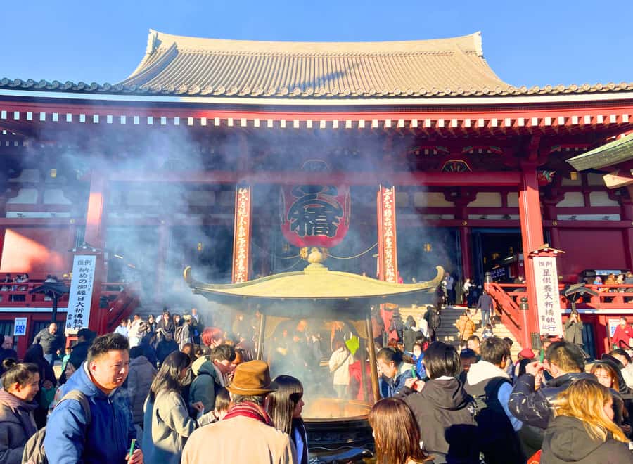 Tokyo : Visite des temples d'Asakusa avec guide français - From Burger King Asakusa to Skytree Views