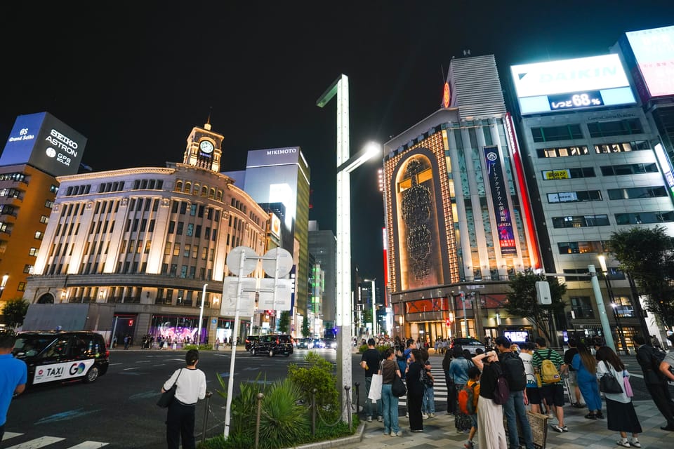 Wagyu Beef & Sake Pairing Foodie Tour in Tokyo - Ginza Walk: Culture You Can See Between Storefronts
